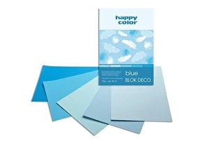 Blok deco Blue A4/20 HAPPY COLOR