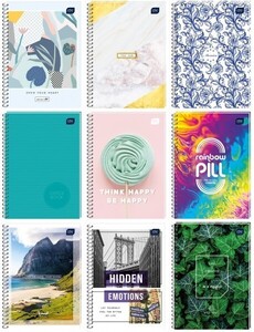 Kołozeszyt A4 100k kratka INTERDRUK