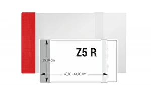 Okładka na książkę Z5 regulowana 29,7x40,8 BIURFOL
