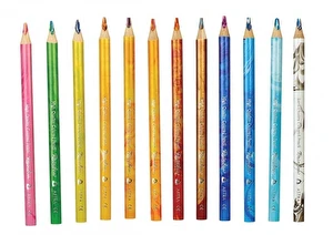 Kredki Astra Jumbo ołówkowe tęczowe 12kol