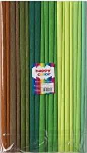 Bibuła HAPPY COLOR 25x200 MIX 5 tonacja zielona