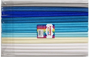 Bibuła HAPPY COLOR 25x200 MIX 3 tonacja niebieska