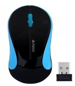 Mysz A4 TECH V-Track G3-270N-1 Czarny+ Niebieski
