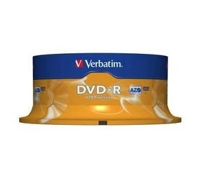 Płyta DVD-R 4.7GB Verbatim 16xcake'25szt