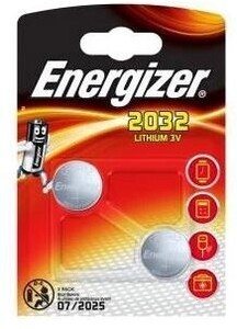 Bateria ENERGIZER litowa CR 2032 2szt 3V
