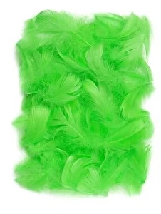 Piórka ZIELONE 5-12 cm 10g