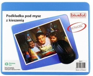 Podkładka pod mysz niebieska