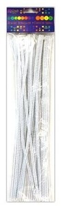 Druciki kreatywne białe 30cm 25szt