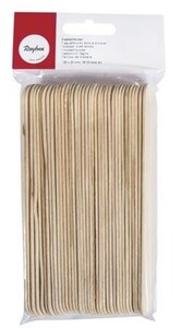 Patyczki z naturalnego drewna 25 szt. JUMBO