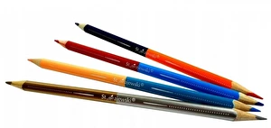 Kredki Bambino dwustronne 12/24kol trójkątne