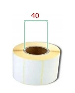 Etykiety termiczne na rolce o wymiarach 50x30 mm 1000 szt do kodów kreskowych