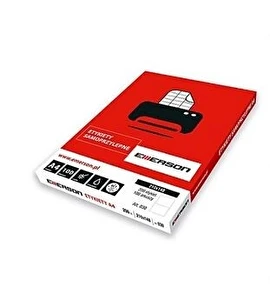 Etykiety samoprzylepne A4 Emerson 190x61 mm (podział na 4) 100 ark