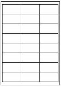 Etykiety samoprzylepne A4 Emerson 66x33,8 mm (podział na 24 szt) 100 ark