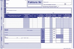 Faktura VAT NETTO wielokopia A5 100-3E