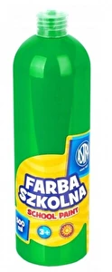 Farba szkolna Astra 500ml jasnozielona