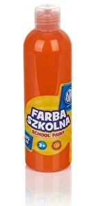 Farba szkolna Astra 500ml pomarańczowa