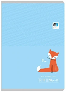 Zeszyt A5 16k kratka INTERDRUK B&B Pastel KIDS 90g