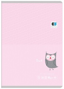 Zeszyt A5 16k kratka INTERDRUK B&B Pastel KIDS 90g