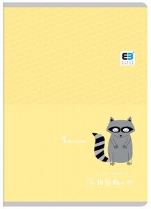 Zeszyt A5 16k kratka INTERDRUK B&B Pastel KIDS 90g