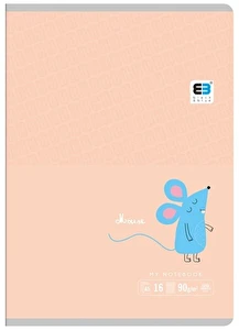 Zeszyt A5 16k kratka INTERDRUK B&B Pastel KIDS 90g