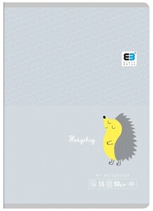 Zeszyt A5 16k kratka INTERDRUK B&B Pastel KIDS 90g