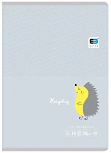 Zeszyt A5 16k kratka INTERDRUK B&B Pastel KIDS 90g