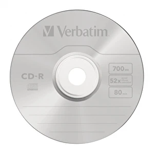Płyta CD-R 700MB Verbatim AZO 52xCake'25szt 43438