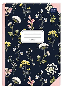 Brulion A4 96k gładki INTERDRUK twarda oprawa office