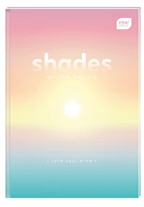 Brulion A4 96k gładki INTERDRUK twarda oprawa office