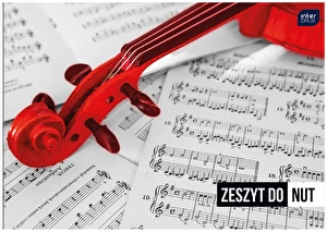 Zeszyt do nut A4 16k