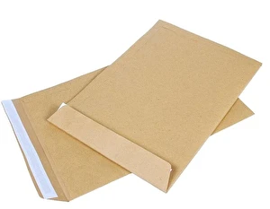 Koperta biurowa brązowa C4 HK z paskiem 250szt