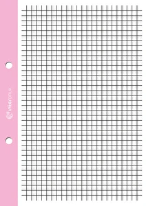 Wkład A5/250k do segregatora kratka kolorowy margines