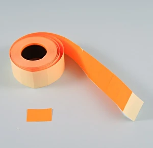 Taśma do metkownic 2-rzędowa 26x16 TOVEL prosta pomarańczowa