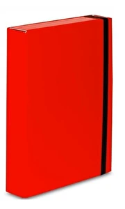 Teczka skrzydłowa A4 Caribic Box czerwona