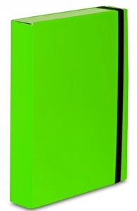 Teczka skrzydłowa A4 Caribic Box j.zielona