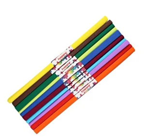 Bibuła HAPPY 50x200 10kol marszczona krepina DUŻA mix B