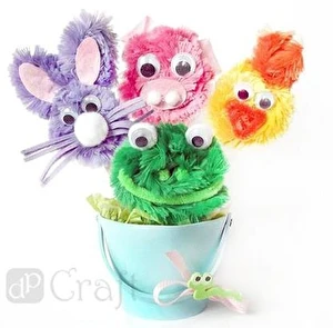 Druciki kreatywne pastel 30cm 25szt