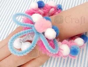 Druciki kreatywne pastel 30cm 25szt