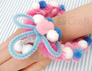 Druciki kreatywne pastel 30cm 25szt