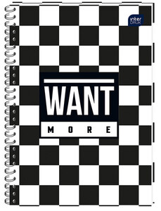 Kołozeszyt A5 100 kratka INTERDRUK