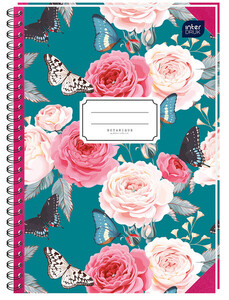 Kołozeszyt A5 100 kratka INTERDRUK