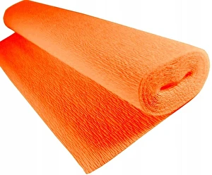 Krepina włoska gruba 180g 581 pomarańczowa