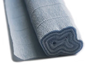 Krepina Włoska gruba błękitna 559