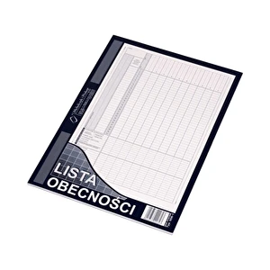 Druk lista obecności A4 506-1 Michalczyk