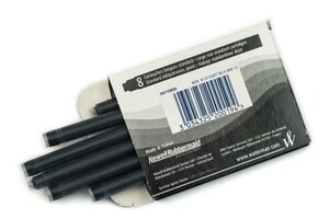 Naboje Waterman do pióra wiecznego 8 szt. czarne