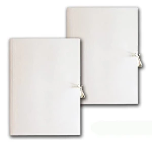 Teczka wiązana A4 300g biała