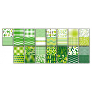 Blok z motywem Green Happy Color A4/15 80g