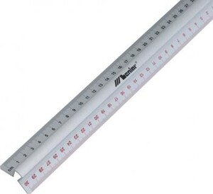 Linijka aluminiowa z uchwytem 20cm Leniar w etui