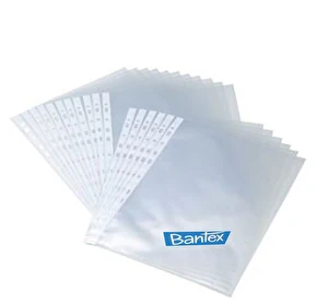 Koszulki A4 Bantex groszkowe 35mic 100szt.