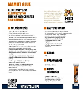 Klej elastyczny MAMUT glue polymer 25 ml